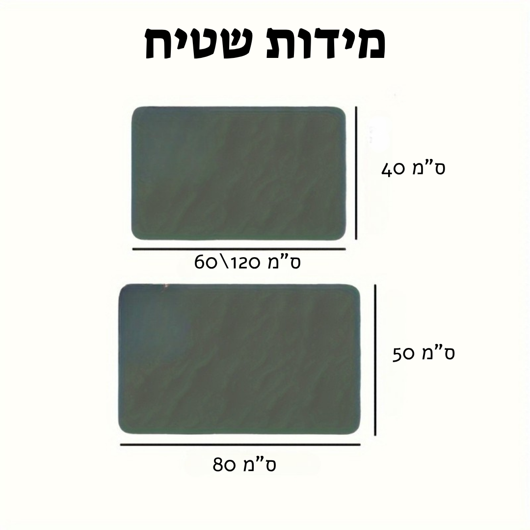שטיח הקסם - ציבות בכל צעד, גם כשהרצפה רטובה."